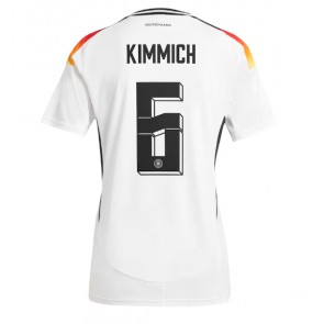 Německo Joshua Kimmich #6 Dámské Domácí Dres ME 2024 Krátký Rukáv